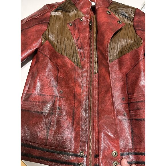 Guardians of the Galaxy Star Lord Jacket Size 5/6 Disney Store Marvel Costume - Picture 6 of 8